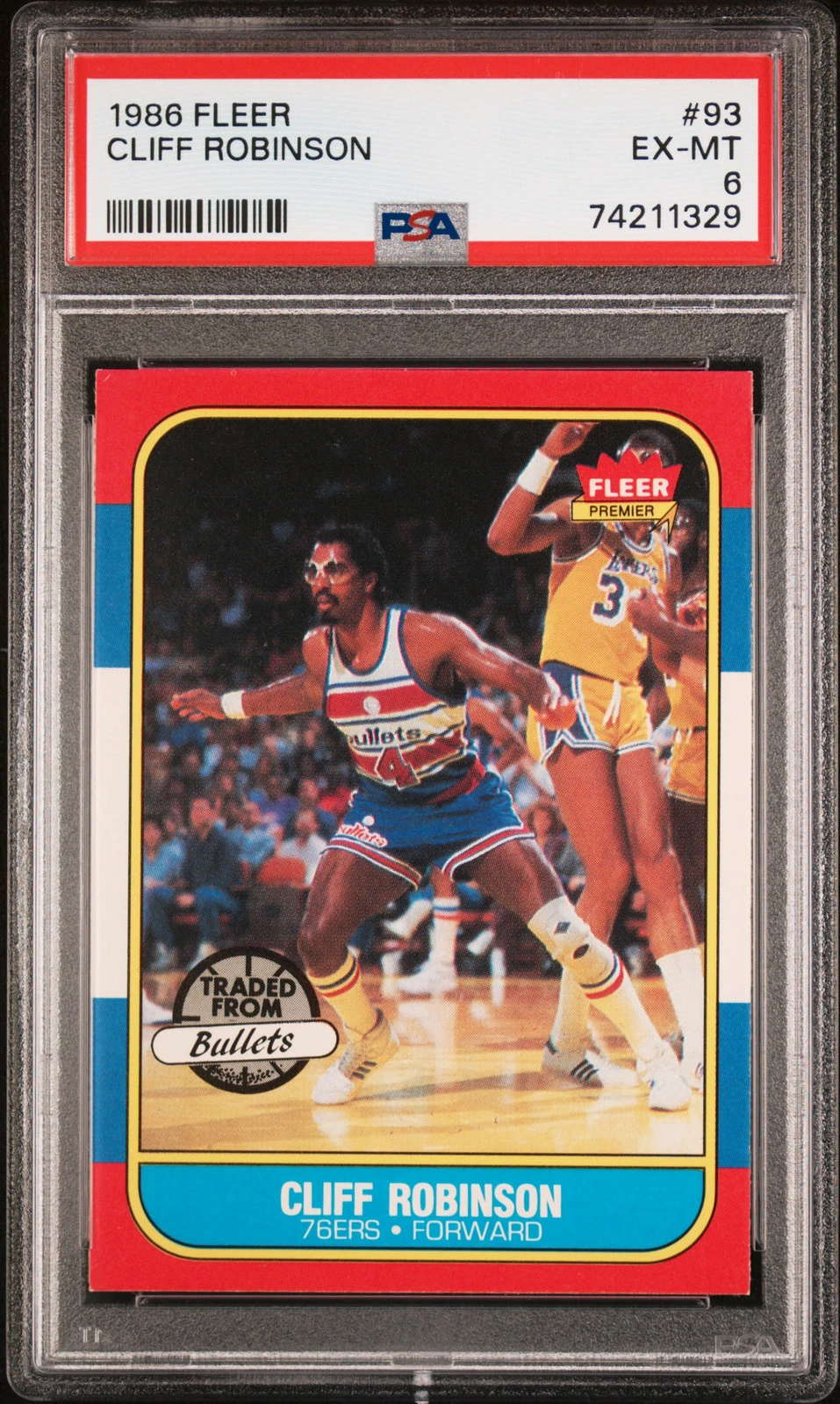 Cliff Robinson trading card