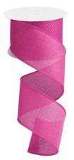 Pink Wired Ribbon Fuchsia 2.5 Inch x 10 Yard Craft Packaging Fabric