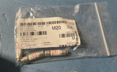 TURBOCHEF 100599 FUSE 20A 600 VAC, MERSEN ATMR20 .GENUINE OEM TBC100599 (3)