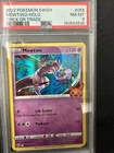 2022 Pokémon Trick or Trade Mewtwo Holo #056 PSA 8 NM-MT Pumpkin Stamp