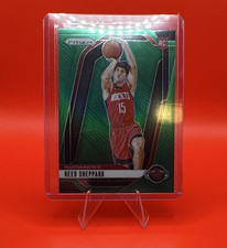 Panini 2024-25 Prizm Reed Sheppard Rockets Rookie Green Prizm #268