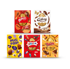 Large Easter Egg 5pk Cadbury & Mars Bundle