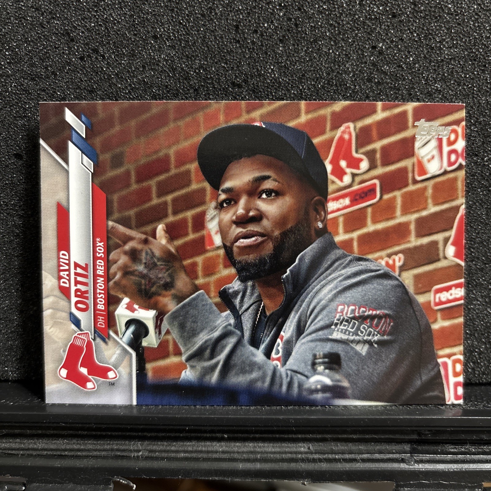 David Ortiz 2020 Topps Update Series #U-124 SP Photo Variation Red Sox