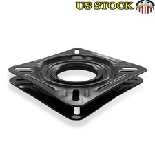 Non-Locking 360  Swivel Boat Seat Mount Heavy Duty E-Coated Steel 4-Hole 6.75 US
