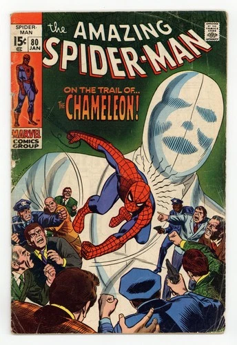 Amazing Spider-Man #80 GD- 1.8 1970