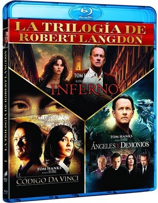 El Código Da Vinci + Ángeles y Demonios + Inferno [Blu-ray] (2006,2009,2016) The