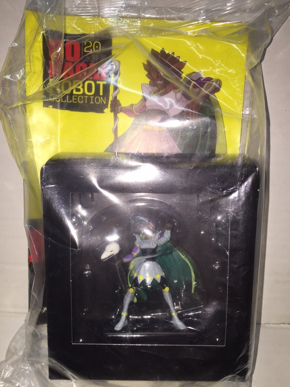 Go Nagai Robot Collection n. 20 Koutetsu JEEG Robot MINISTER AMASO Figure SEALED