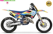 GRAFICHE MOTO HUSQVARNA MOTO CROSS ENDURO TC TE FE 50 65 85 125 250 350 450 SGR