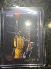 2000-01 Topps Chrome - Shaquille O'Neal #8 Refractor