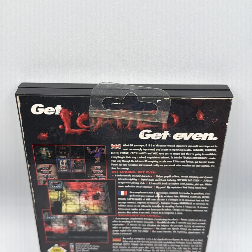 Cargado - Sega Saturn - En caja y completo | Vendedor de EE. UU. Foto 4 de 4