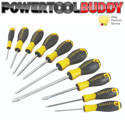 Stanley STHT0-60211 Essential Schraubendreher-Set x 10 Stück