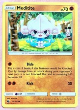 Meditite~Emolga~Bunnelby~Cute Pokémon Cards  Cameo/Hidden Pokemon Gallery