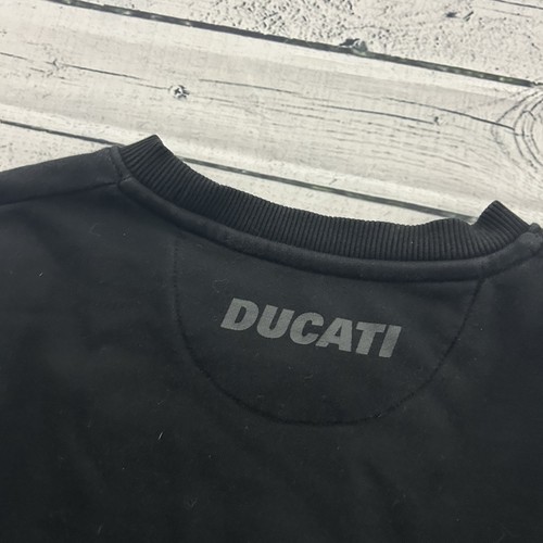 Ducati Pullover Felpa Girocollo Uomo XL Nero - Foto 7 di 7