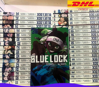 Blue Lock By Yusuke Nomura Manga Volume 1-36 English Version Comic DHL EXPRESS