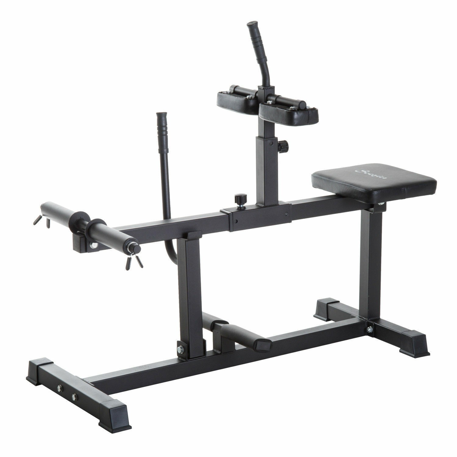 Calf Raise Machine Leg Strength Training Adjustable Seated Home Gym Exercise