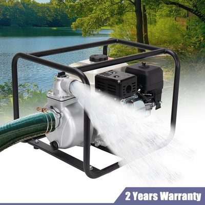 #ad 2quot; 6.5 HP Gas Water Pump Semi Trash Water Pump High Pressure Transfer Pump 200CC $145.75