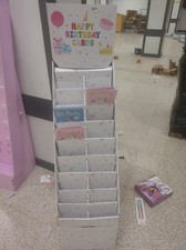 HAPPY BIRTHDAY/OCCASION CARDS RETAIL DISPLAY STAND