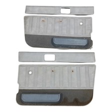 Jeep Wrangler Yj Door Panels Gray 87-95 Full Hard Door Cards Panels Oem