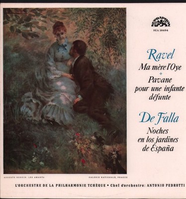 SUA10494 Czech Philharmonic Orchestra / Antonio Pedrotti Ravel - Ma Mere L´oye