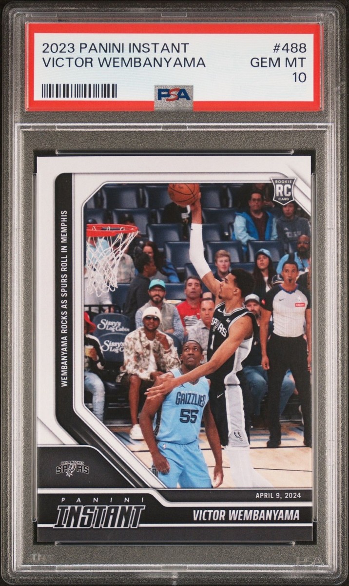 ウエンバンヤマ　ウェンバニャマ　RCカード　PSA10 1500枚限定 Victor Wembanyama's Rookie Card Breaks PSA 10 Record: Is This the