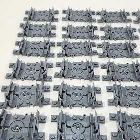 Flexible Train Track 64022 for LEGO City Railway RC Train Sets 82pc Lot Gray