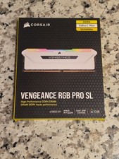 Corsair VENGEANCE RGB PRO SL 16GB 2x8GB 288-pin DIMM 3200MHz DDR4 RAM...