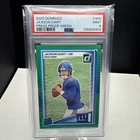 Jaxson Dart - 2025 Donruss Rated Rookie #400 Press Proof Green Giants RC PSA 9