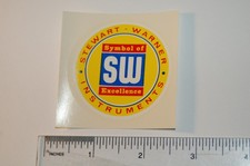 Vintage Nos Speed Equipment Decal Stewart Warner Vintage Nos Speed Equipment Decal Stewart Warner