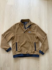 Patagonia Sherpa Fleece Quarter Button Up Men...