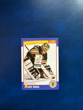 Mint Condition 1991 Score Andy Moog Rare Error Card #10