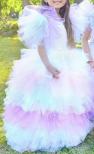 Tulle Tutu Fantasy Princess Girls Size 5/6 Hand made Dress