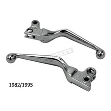 V-Factor Chrome Standard Wide Blade Power Grip Hand Levers - 43025