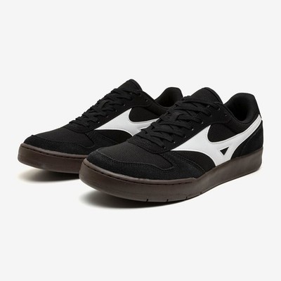 MIZUNO CITY WIND D1GA2564 02 Black White Width 2E Lifestyle Shoes