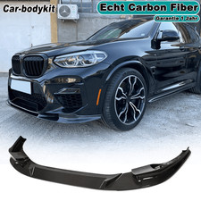 Carbon Frontlippe Front Stoßstangen Spoiler Für BMW X3 M F97 X4 M F98 2018-2024