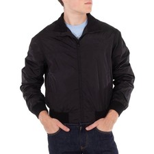 Versace Milano Logo Embroidery Blouson Jacket, Brand Size 50 ( US Size 40 )