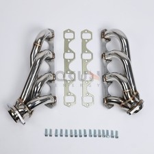 Qk For Ford 289 302 351w Small Block Rat Rod Shorty Exhaust Headers