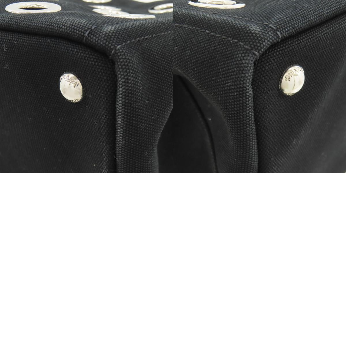 Prada Canapa Mini Tote Bag Shoulder Bag 2WAY B2439G Pink Canvas Ladies PRADA Use thumbnail 10