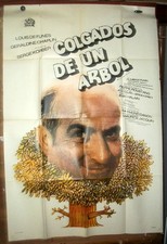 LOUIS DE FUNES GERALDINE CHAPLIN ! orig1SH movie poster 1971 SUR UN ARBRE PERCHE