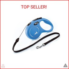 FLEXI New Classic Cord Retractable Dog Leash for Small Dogs up to 26 lbs.   16 f