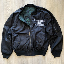 A$$holes Live Forever Embroidered Reversible ...
