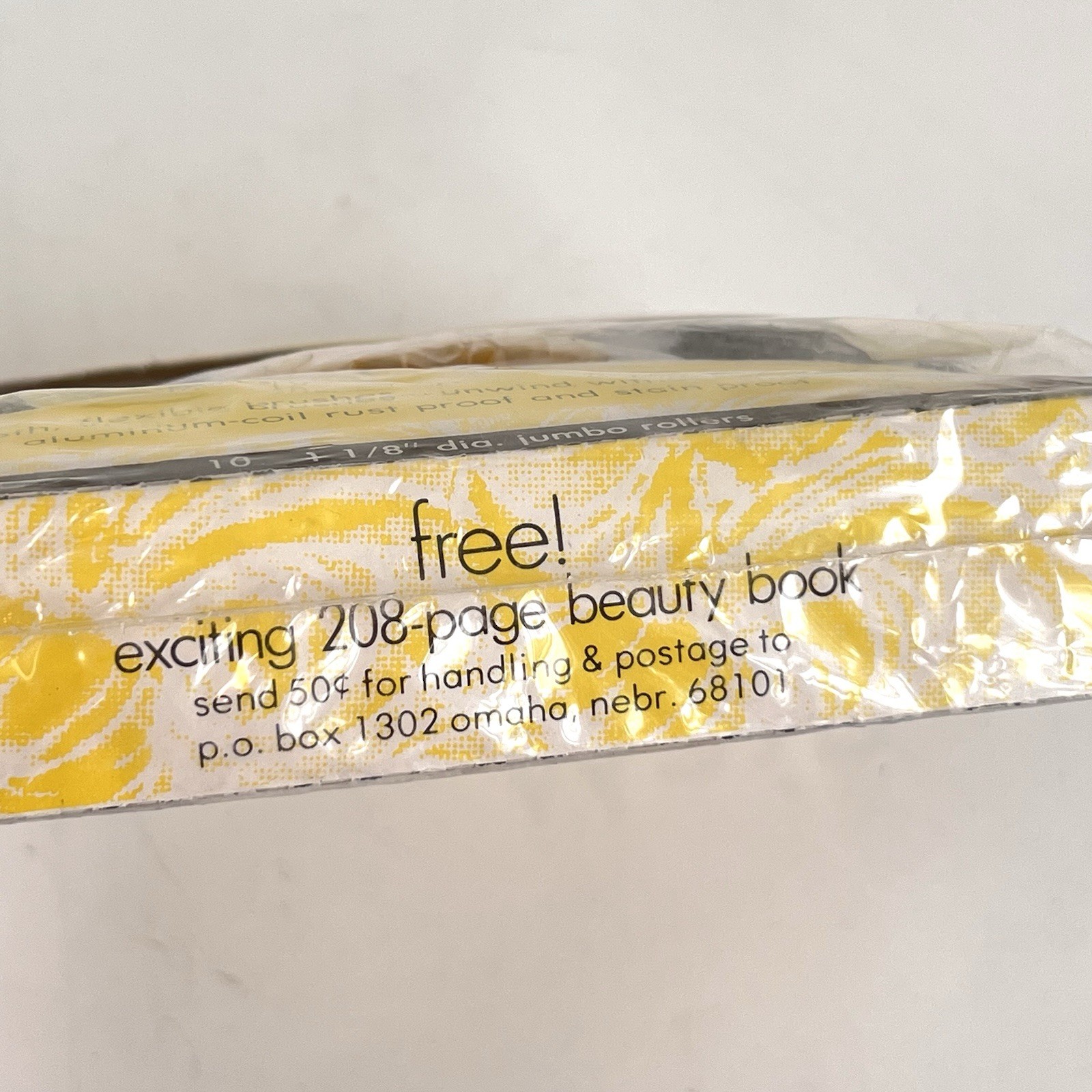 Vintage Tip Top Featherlight Brush Rollers 1 1/8 Size 10 Curlers New Old Stock