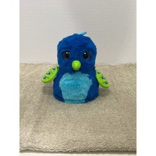 Hatchimals Blue Interactive Talking Bird Toy with Lights and Sounds