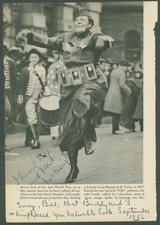 MARY PICKFORD - INSCRIBED BOOK PAGE SIGNED 9/1956