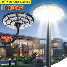 1200000lm Commercial Solar Street Lights Outdoor Dusk to Dawn Solar Super Bright