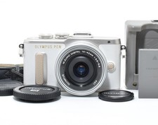 OLYMPUS E-PL8 16.1MP Digital Camera White w/ 14-42mm EZ Lens Near Mint 2735078