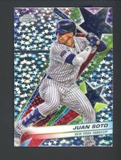 2024 Topps Cosmic Chrome Starfractor #27 Juan Soto Yankees SSP CASE HIT