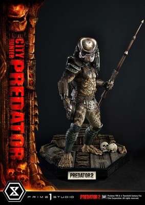 Predator 2 Statue 1/3 City Hunter Predator 105 cm , Prime 1 , Sideshow