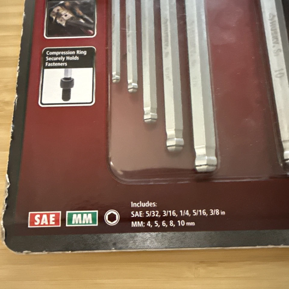 Husky Compression Hex Key Set (10-Piece) 1005 001 445 BRAND NEW - Image 2 of 4