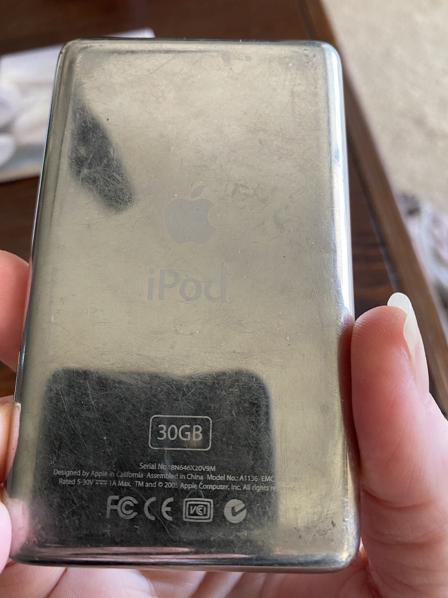 Apple iPod Classic 5th Generation 30GB, Black | eBay