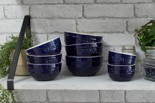 Staub "Blue Bowl, 14cm" Ceramic Bowl, Heat-Resistant, Microwave-Safe [Official J - Image 4 of 4